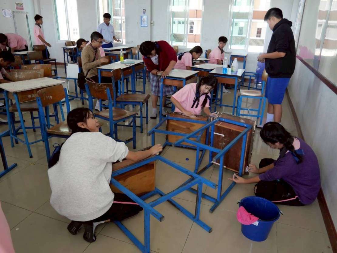 กิจกรรม Big Cleaning Day (ชั้นมัธยมศึกษา) ปี 2568