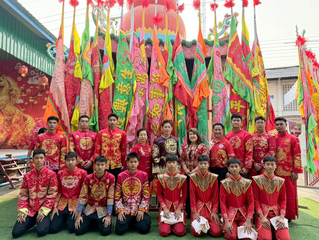 ประเพณีแห่ธงฉลองเทศกาลตรุษจีน ประจำปี 2569